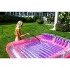 Swimline Pink Inflatable Swimming Pool XL Suntan Lounger with Pillows 70" - image 3 of 4