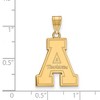 Black Bow Jewelry 14k Yellow Gold Appalachian State Mountaineers NCAA Large Pendant - 2 of 3
