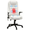 NicBex Adjustable Office Chair Modern PU Leather Massage Computer Chair with Armrests, 6 Vibration Points, Heating Function for Office, Study - 4 of 4