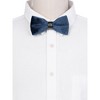 INSPIRE CHIC Men's Velvet Adjustable Pre-Tied Bow Tie - 4 of 4