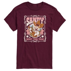 Men's - Spongebob Squarepants - Country Sandy-Men's Short Sleeve Graphic T-Shirt Short Sleeve Graphic T-Shirt - 1 of 4