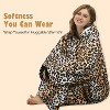 Catalonia Women's Casual Blanket Hoodie Sweatshirt, Cozy Fleece Blanket Pullover Sweater with front Pocket, Clothing Cozy Gift for Wife Woman - 2 of 4