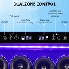 R.W.FLAME 24" Beverage Fridge , Under-Counter Bottle and Drink Refrigerator, Built-In or Freestanding , Digital Temperature Control - 3 of 4