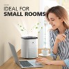 CHIVALZ 2 Pack Air Purifier for Bedroom, Air Purifiers for Home Bedroom, Quiet Air Cleaner with 24dB Sleep Mode, H13 HEPA Filter for Pet - image 3 of 4