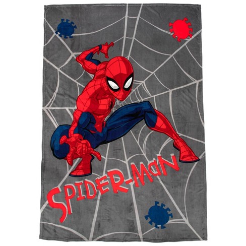 Marvel Spidey & His Amazing Friends Team Up Silk Touch Microfiber Throw - Blue - 1 Each