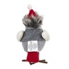 Cesicia 3.9x4.3x6.3" Fabric Bird with Plaid Bow-Tie&Red Hat for Holiday Decor, 2 Pack - 4 of 4