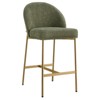 Spruce&Spring Swivel Counter Bar Stool with Metal Frame - 2 of 4