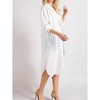 Women's Button Down Long Jacket - ee:some - 2 of 4