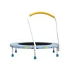 Jump Into Fun 36" Mini Indoor Quiet Kids Trampoline With Safety And Durable Steel Frame Recreational Trampoline For Fitness Workout Exercise - 4 of 4