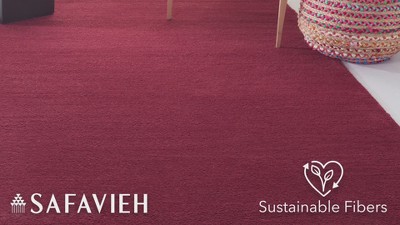 Beige Round Hand-Tufted Wool Area Rug, 6'