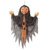 ATC Halloween Orange Pumpkin Man Hanging Shaking Decoration - Orange - 2 of 2