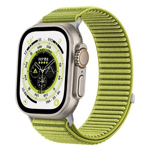 HTUTWOO Nylon Loop Apple Watch Band, Sport Woven Strap 38/40/41/42/44/45/49mm for iWatch Series 11 10 9 8 7 6 5 4 3 2 1 SE Ultra for Women Men - 1 of 4