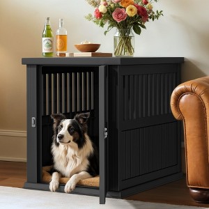 Photo inspiration: Fresh Look at 30Inch Plastic Dog Crate For Small And Medium Dogs Indoor