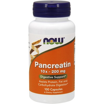 Pancreatin 2000 by Now Foods  -  100 Capsule