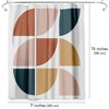 Mid Century Circles by Artprink - mid century Abstract Shower Curtain - Americanflat - 2 of 4