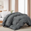 Peace Nest All Season White Goose Down Comforter - 2 of 4