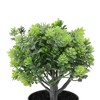 Unique Bargains Artificial Plants Plastic Flower Pot Plastic 3.15"x3.15"x7.87" 1 Pcs - 4 of 4