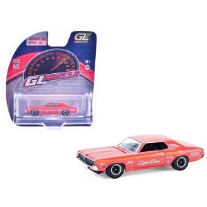1969 Mercury Cougar Eliminator "Dyno Don" Red with Orange Stripes "GreenLight Muscle" 1/64 Diecast Model Cars by Greenlight - 1 of 4