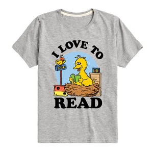 Boys' - Sesame Street - I Love To Read Short Sleeve Graphic T-Shirt - 1 of 4