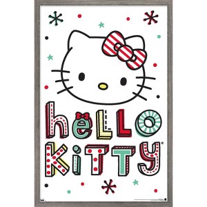 Trends International Hello Kitty: 17 Holiday - Cuteness Framed Wall Poster Prints - 1 of 4