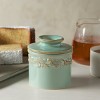Butter Bell® Crock - Sea Spray Antique Ceramic Butter Keeper, Coastal Vintage Butter Dish for Spreadable Butter Without Refrigeration - 3 of 4