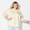 Women's Oversized Graphic Pullover Sweatshirt - Wild Fable™ - 2 of 3