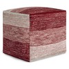 Frances Cube Pouf - WyndenHall - 2 of 4