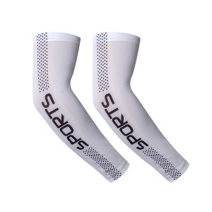 Unique Bargains Soft Arm Sleeves 1 Pair - 1 of 4