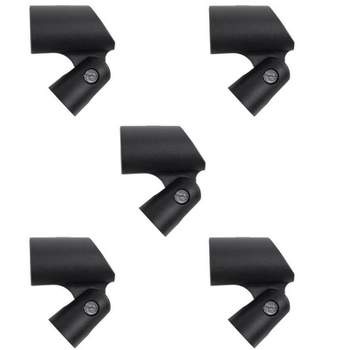 Monoprice Microphone Clip (5-Pack) With a Threaded Screw Insert, Designed to Securely Hold Handheld Microphones - Stage Right Series