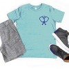 The Juniper Shop Pickleball Paddles Crossed Youth Short Sleeve Tee - 3 of 3