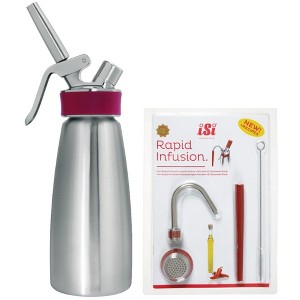 iSi North America Gourmet Whip 1 Pint, and Rapid Infusion 5-Piece Tool Set - 1 of 4