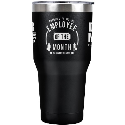The Office Employee Of The Month Steel Tumbler 30oz Coffee Travel Mug