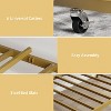 Twin Metal Daybed with Trundle, Sofa Bed Frame, Durable and Heavy Duty Metal Slats, Noise Free,Space-Saving, Living Room, Bedroom, Guest Room - 3 of 4