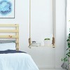 Unique Bargains Home Windowsill Office Plastic Barrel Shape Plant Flower Planters 1 Pc - 4 of 4