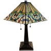 Amora Lighting Tiffany Style Multi Color Mission Table Lamp 23" Tall - 4 of 4