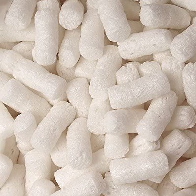 thumbnail image 2 of Supplyhut Biodegradable Packing Peanuts - 180 Gallons / 24 Cubic Feet - 12 Bags - Starch Based - Anti-Static 2 of 5