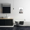Stupell Industries Lion Brushing Teeth Bathroom, 16" x 20" - 2 of 4