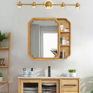 Okak Modern Irregular Decorative Wall Mirror for Entryway,Bathroom,Large Home Decor Vanity Mirror for Bedroom,Living Room - 1 of 4