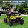 Ride On Truck for Kids, 12V Battery Powered Toy Car with Remote Control, Spring Suspension, LED Headlight and Music, Toddler Electric Vehicles for 3+ - 3 of 4
