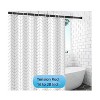 LunaLulinlk Spring Tension Rods 16-28 Inches Tension Curtain Rod Adjustable Expandable Heavy Duty Steel Small Short Tension Curtain - 2 of 4