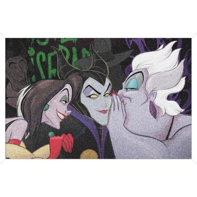 Trends International Disney Villains - Secrets Framed Wall Poster ...