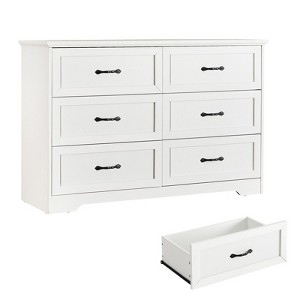 COZONY Modern 5/6-Drawer Dresser with Optional Configuration, Versatile Storage Chest for Closet Organization, Kids Bedroom & Living Room - 1 of 4