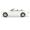 Rolls Royce Phantom Drophead Coupe English White with Silver Hood 1/18 Diecast Model Car by Kyosho - 4 of 4