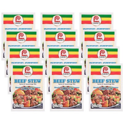 Lawry's Mixed Seasoning Beef Stew - 12 pack, 1.5 oz