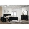 5pc Sliver Sleigh Bedroom Set - HOMES: Inside + Out - image 2 of 4