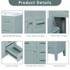 MAYEERTY 30" Bathroom Vanity with Sink Green Cabinet Drawers Solid Frame MDF - 4 of 4