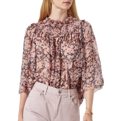 Women's CHELSSE SHORT SLEEVE SILK TOP - Joie