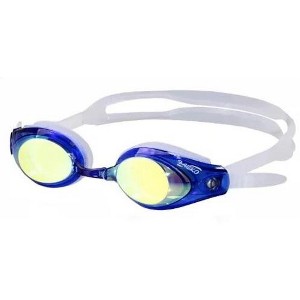 Sunlite Sports S42UV Adult Swim Goggles – Mirror Lens, Anti-Fog, UV Protection, FINA Approved, Low Profile, Quick-Adjust Strap - 1 of 4