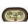 Earth Rugs Oval Patch Rug Christmas Birdhouse – 20"x30" Hand-Braided Holiday Jute Mat - 3 of 3