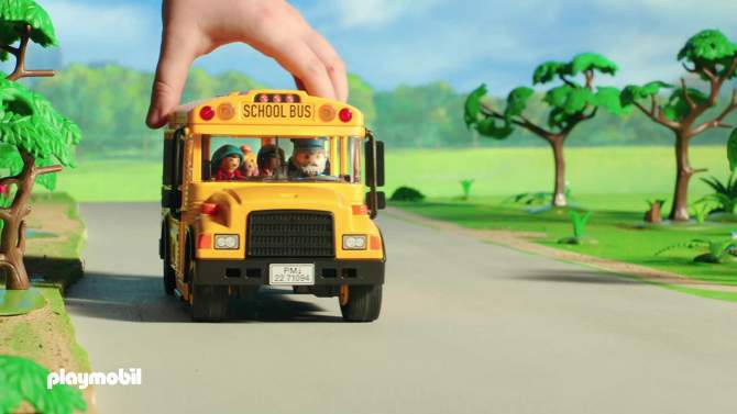 Playmobil School Bus, 2 of 14, play video